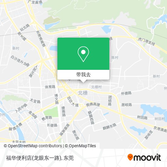 福华便利店(龙眼东一路)地图