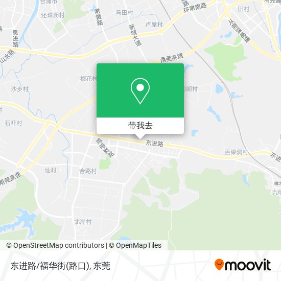 东进路/福华街(路口)地图