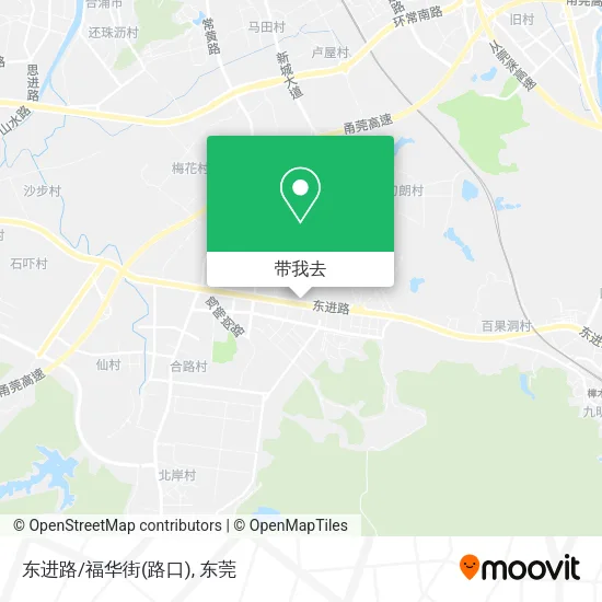 东进路/福华街(路口)地图