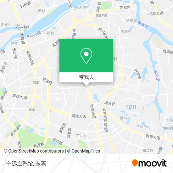宁远血鸭馆地图