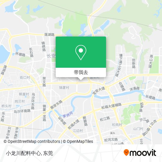 小龙川配料中心地图