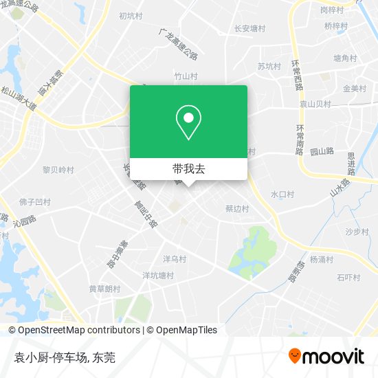 袁小厨-停车场地图