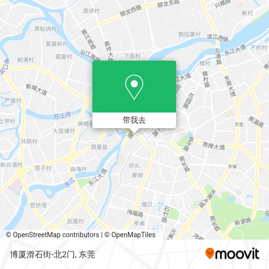 博厦滑石街-北2门地图
