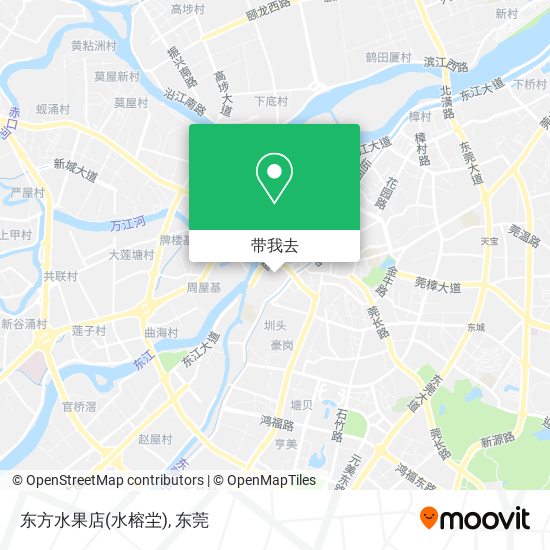 东方水果店(水榕坣)地图