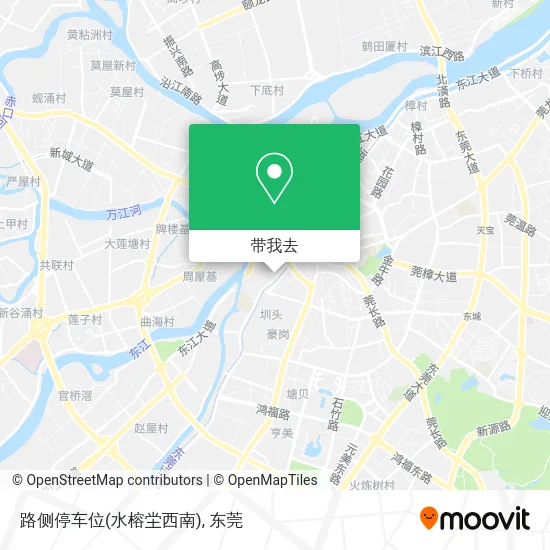 路侧停车位(水榕坣西南)地图