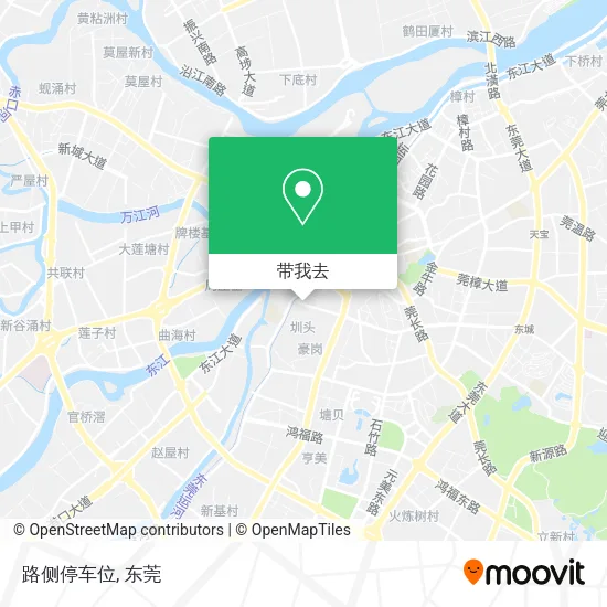 路侧停车位地图