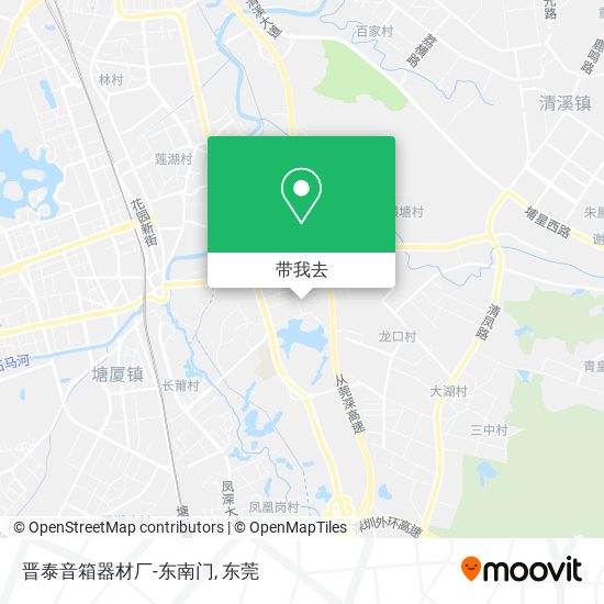 晋泰音箱器材厂-东南门地图