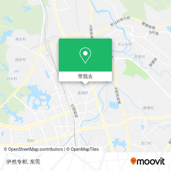 伊然专柜地图