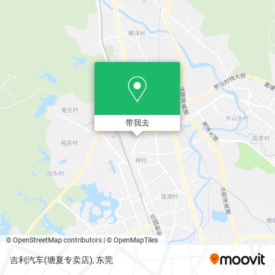 吉利汽车(塘夏专卖店)地图