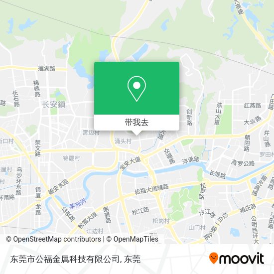 东莞市公福金属科技有限公司地图
