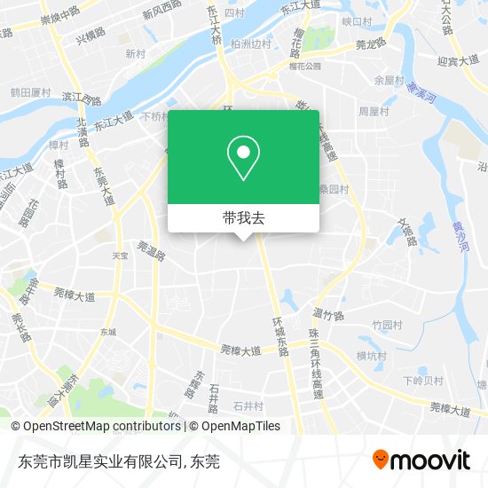 东莞市凯星实业有限公司地图