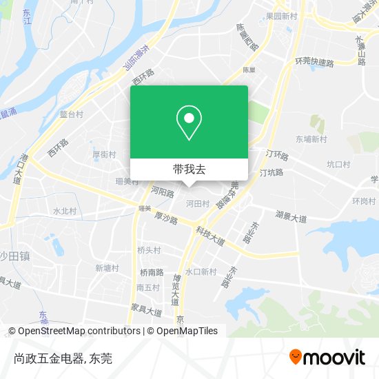 尚政五金电器地图