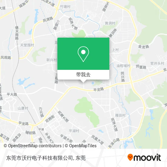 东莞市沃行电子科技有限公司地图