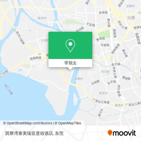巽寮湾泰美瑞亚度假酒店地图