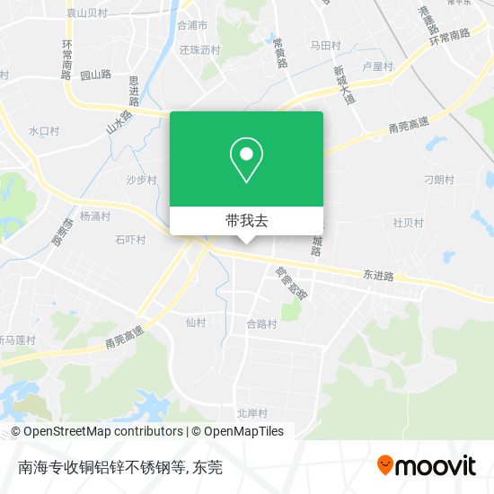 南海专收铜铝锌不锈钢等地图