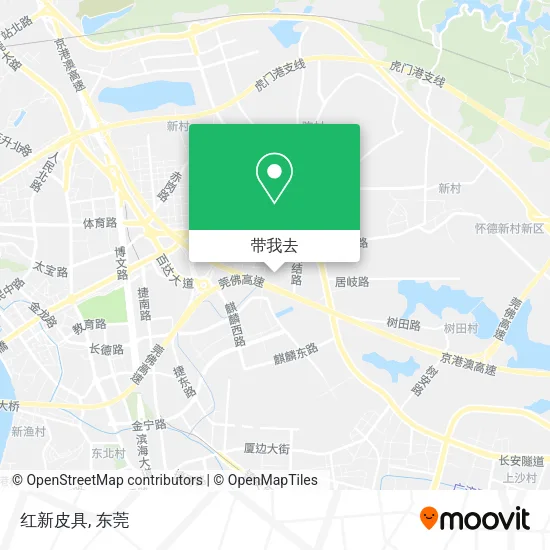 红新皮具地图
