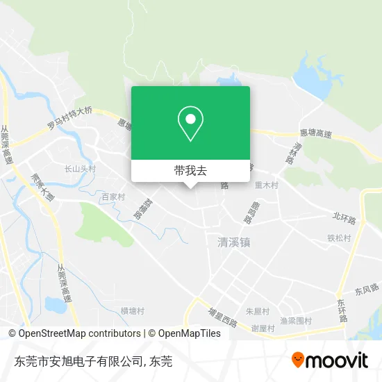 东莞市安旭电子有限公司地图