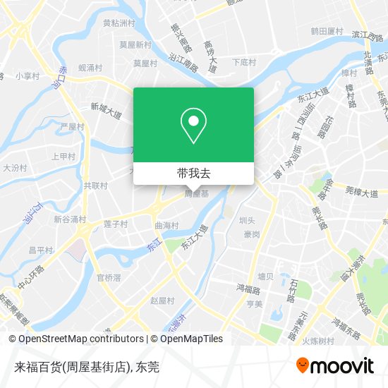 来福百货(周屋基街店)地图