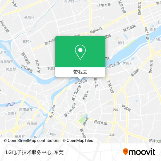 LG电子技术服务中心地图