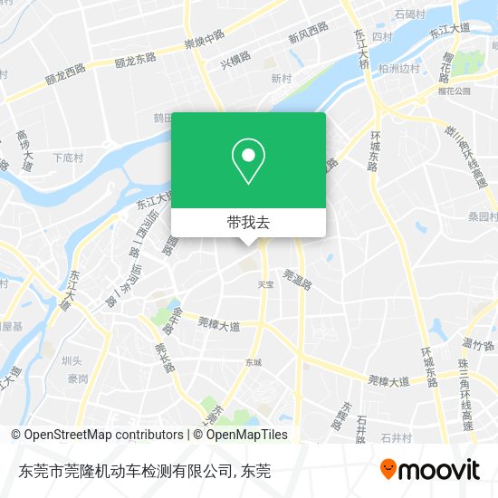 东莞市莞隆机动车检测有限公司地图