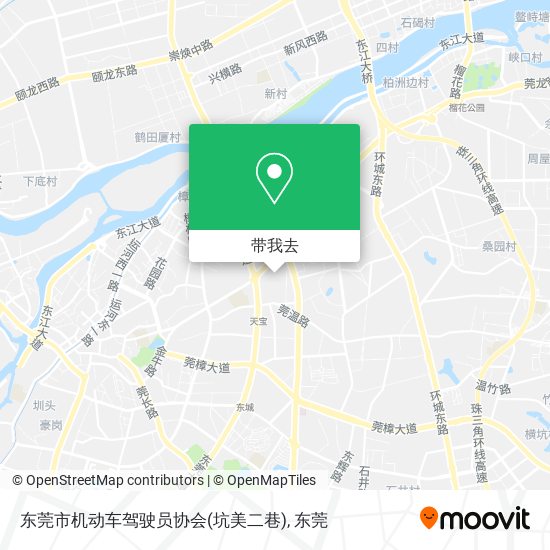 东莞市机动车驾驶员协会(坑美二巷)地图