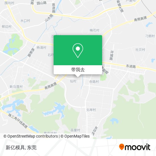 新亿模具地图