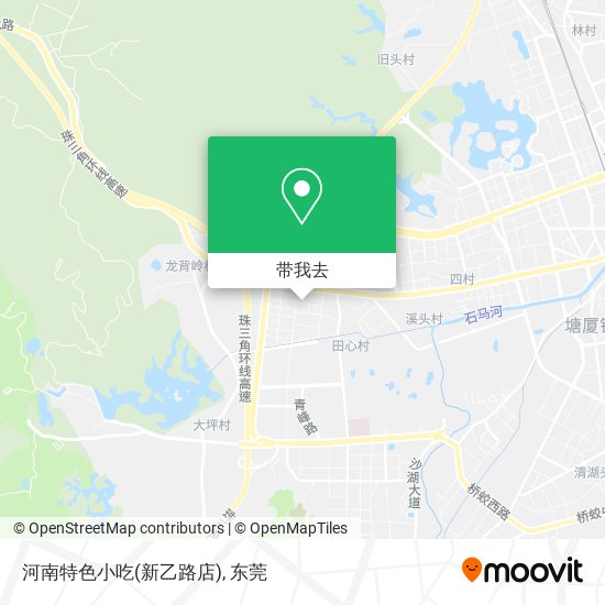 河南特色小吃(新乙路店)地图