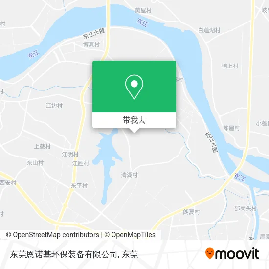 东莞恩诺基环保装备有限公司地图