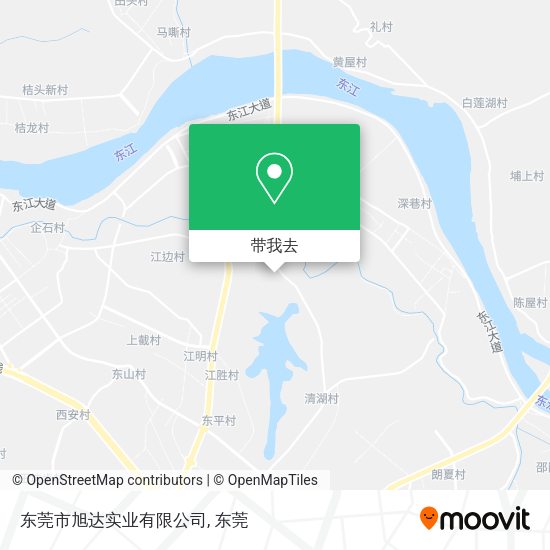 东莞市旭达实业有限公司地图