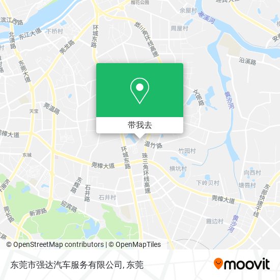 东莞市强达汽车服务有限公司地图