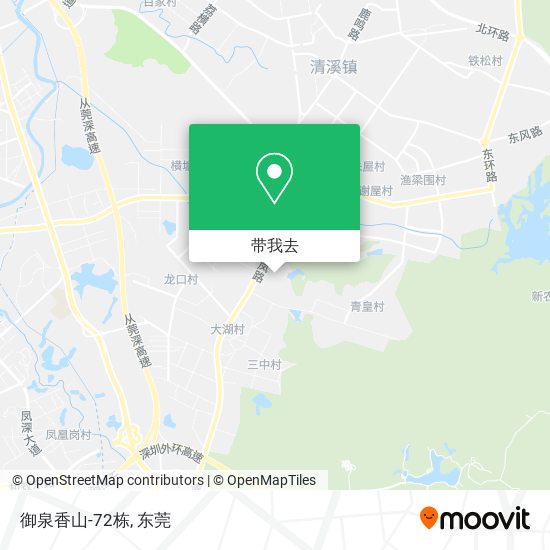御泉香山-72栋地图