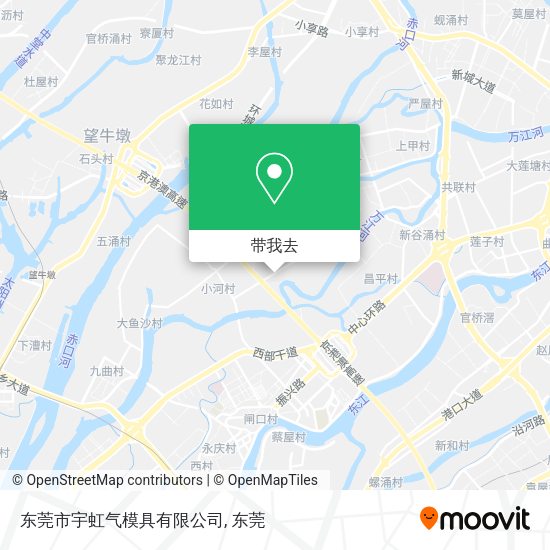 东莞市宇虹气模具有限公司地图