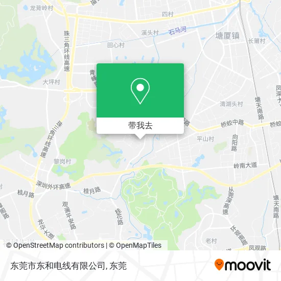 东莞市东和电线有限公司地图