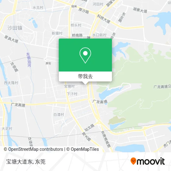 宝塘大道东地图