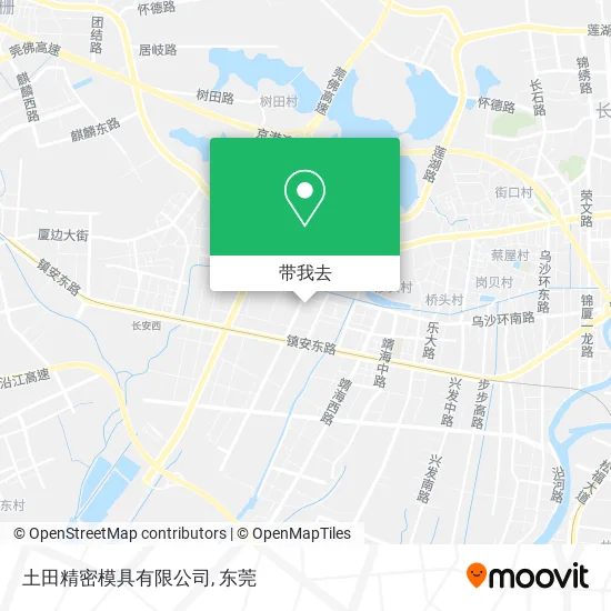 土田精密模具有限公司地图