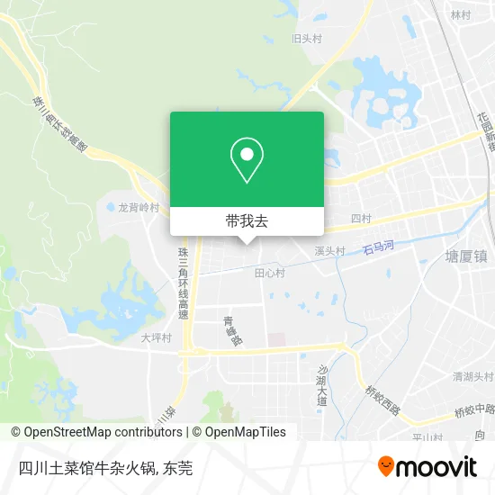 四川土菜馆牛杂火锅地图