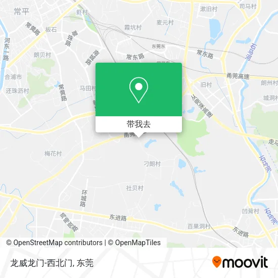 龙威龙门-西北门地图