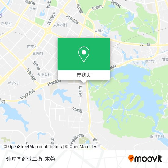 钟屋围商业二街地图
