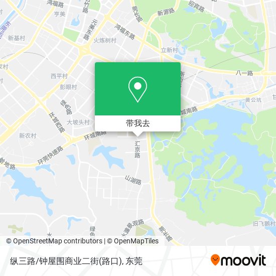 纵三路/钟屋围商业二街(路口)地图