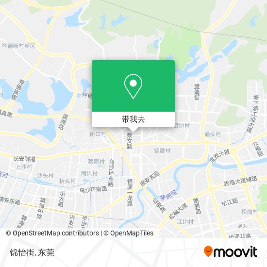 锦怡街地图