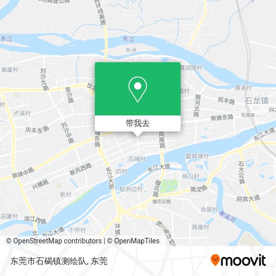 东莞市石碣镇测绘队地图