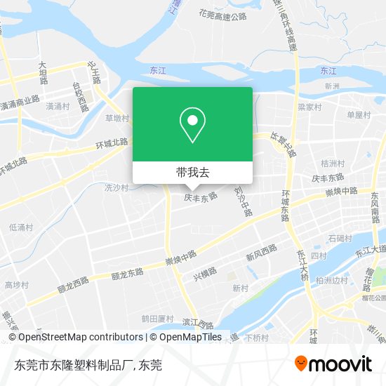 东莞市东隆塑料制品厂地图