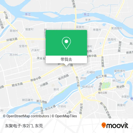 东聚电子-东2门地图