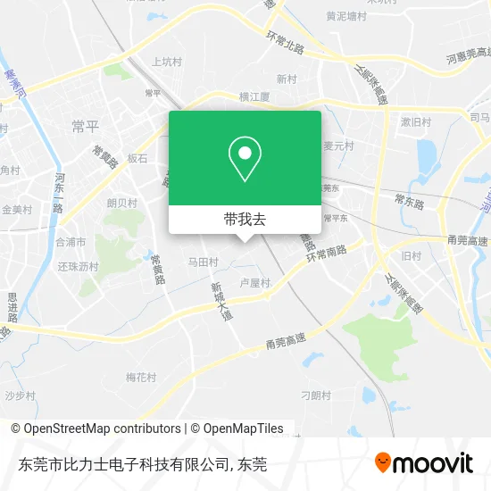 东莞市比力士电子科技有限公司地图