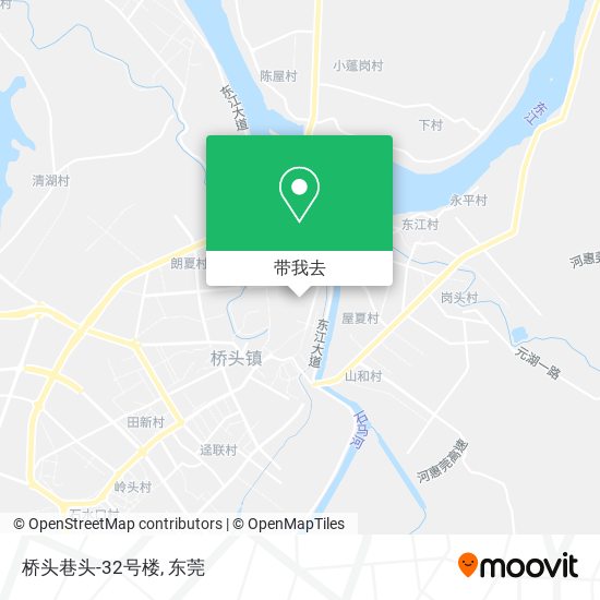 桥头巷头-32号楼地图