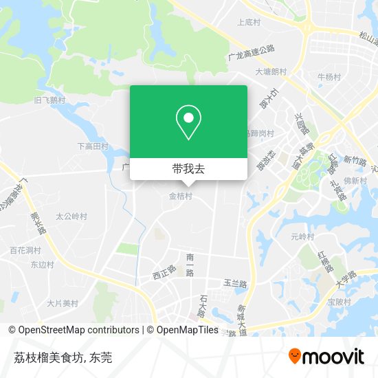 荔枝榴美食坊地图