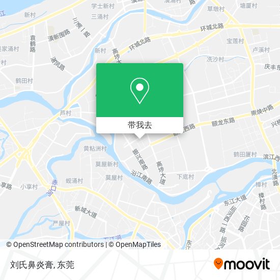 刘氏鼻炎膏地图