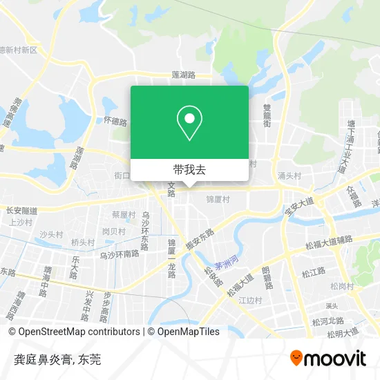 龚庭鼻炎膏地图