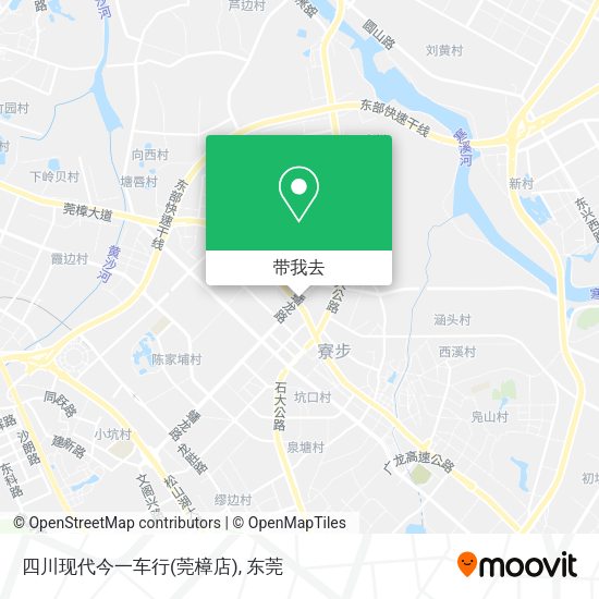 四川现代今一车行(莞樟店)地图