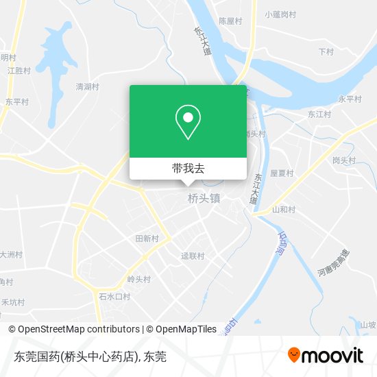 东莞国药(桥头中心药店)地图